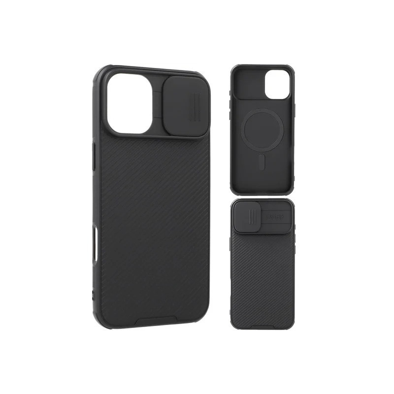 Nillkin CamShield PRO Magnetic Zadný Kryt pre Apple iPhone 16 Plus Black