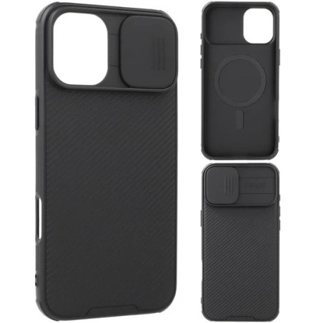 Nillkin CamShield PRO Magnetic Zadný Kryt pre Apple iPhone 16 Plus Black