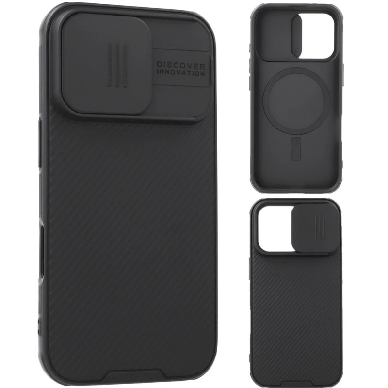 Nillkin CamShield PRO Magnetic Zadný Kryt pre Apple iPhone 16 Pro Black