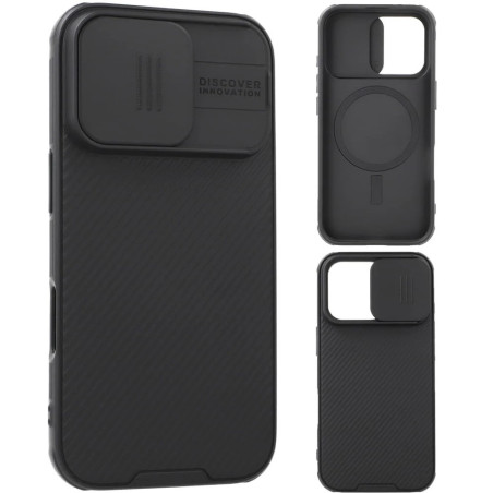 Nillkin CamShield PRO Magnetic Zadný Kryt pre Apple iPhone 16 Pro Black