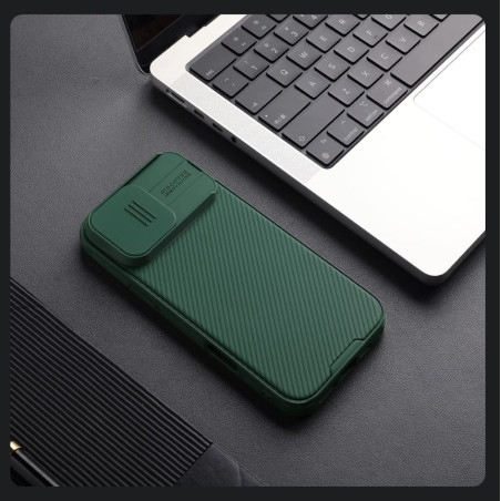 Nillkin CamShield PRO Zadný Kryt pre Apple iPhone 16 Pro Max Dark Green