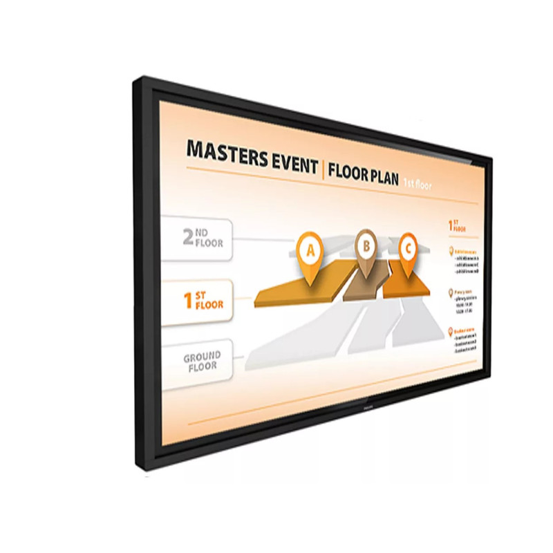 43" D-LED Philips 43BDL3452T-UHD, IPS, 400c, IR, 18/7