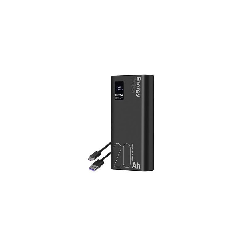 OBAL:ME EnergyPulse Powerbanka 20000mAh 22.5W Black