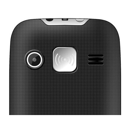 EVOLVEO EasyPhone XR, mobilný telefón pre seniorov s nabíjacím stojanom, čierna