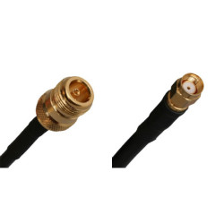 Pigtail 1m 5GHz RF240 RSMA male(dierka) - N Fem.