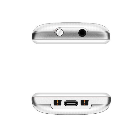 EVOLVEO EasyPhone, mobilný telefón pre seniorov s nabíjacím stojanom, biela