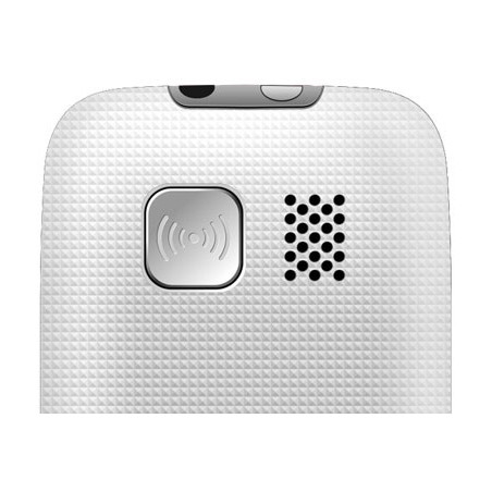 EVOLVEO EasyPhone, mobilný telefón pre seniorov s nabíjacím stojanom, biela