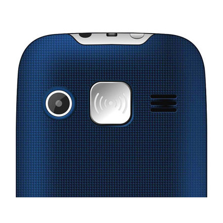 EVOLVEO EasyPhone XR, mobilný telefón pre seniorov s nabíjacím stojanom, modrá