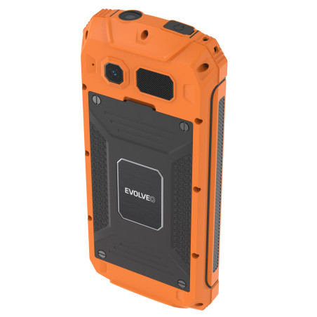 EVOLVEO StrongPhone Z6, vodotesný odolný Dual SIM telefón, oranžová