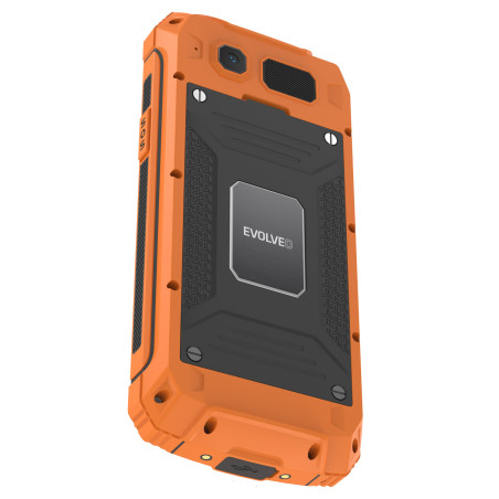EVOLVEO StrongPhone Z6, vodotesný odolný Dual SIM telefón, oranžová