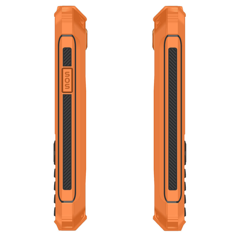 EVOLVEO StrongPhone Z6, vodotesný odolný Dual SIM telefón, oranžová