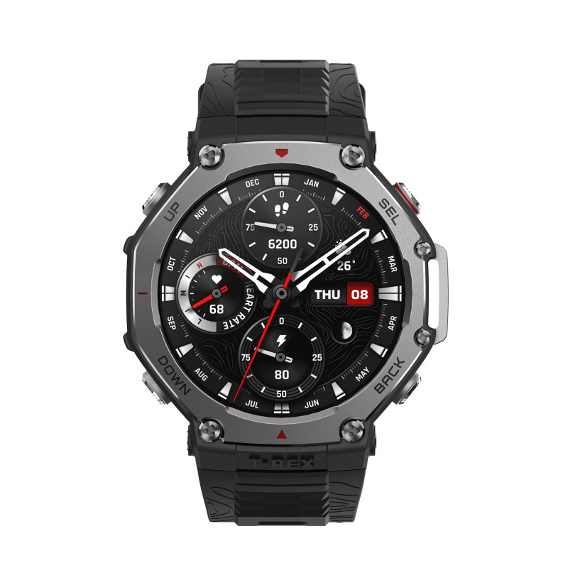 Amazfit T-Rex 3/Black/Šport Band/Onyx Black