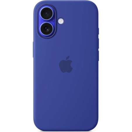iPhone 16 Silicone Case with MS - Ultramarine