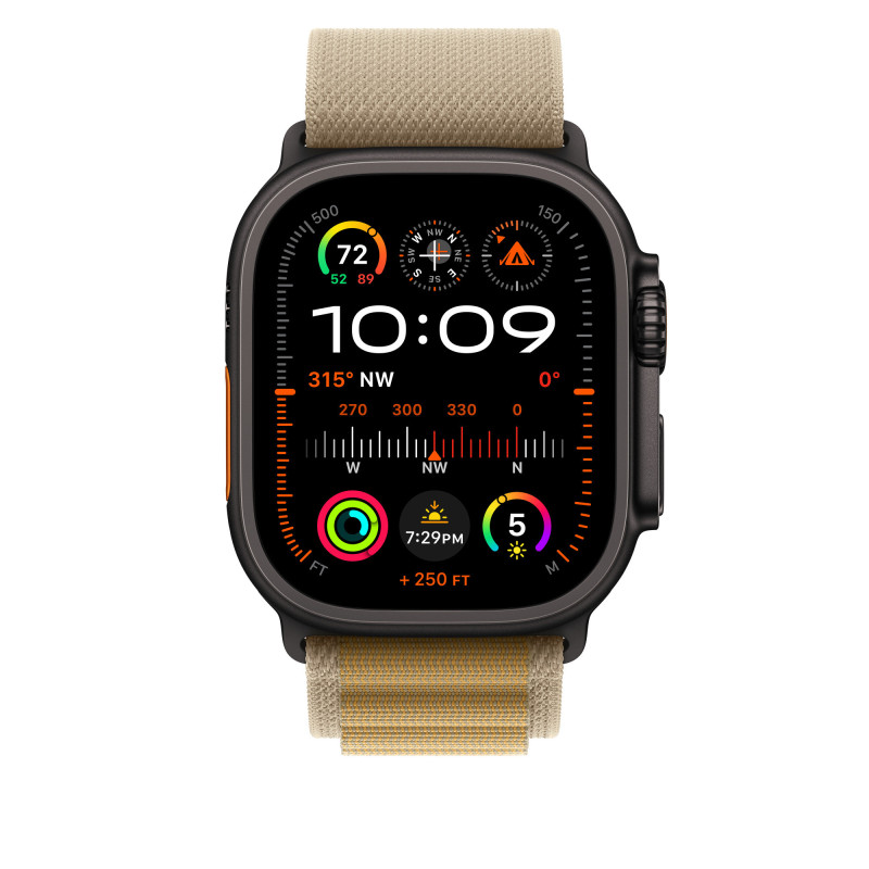 Watch Acc/49/Tan Alpine Loop -M- Black Titan