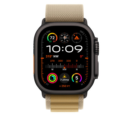Watch Acc/49/Tan Alpine Loop -M- Black Titan