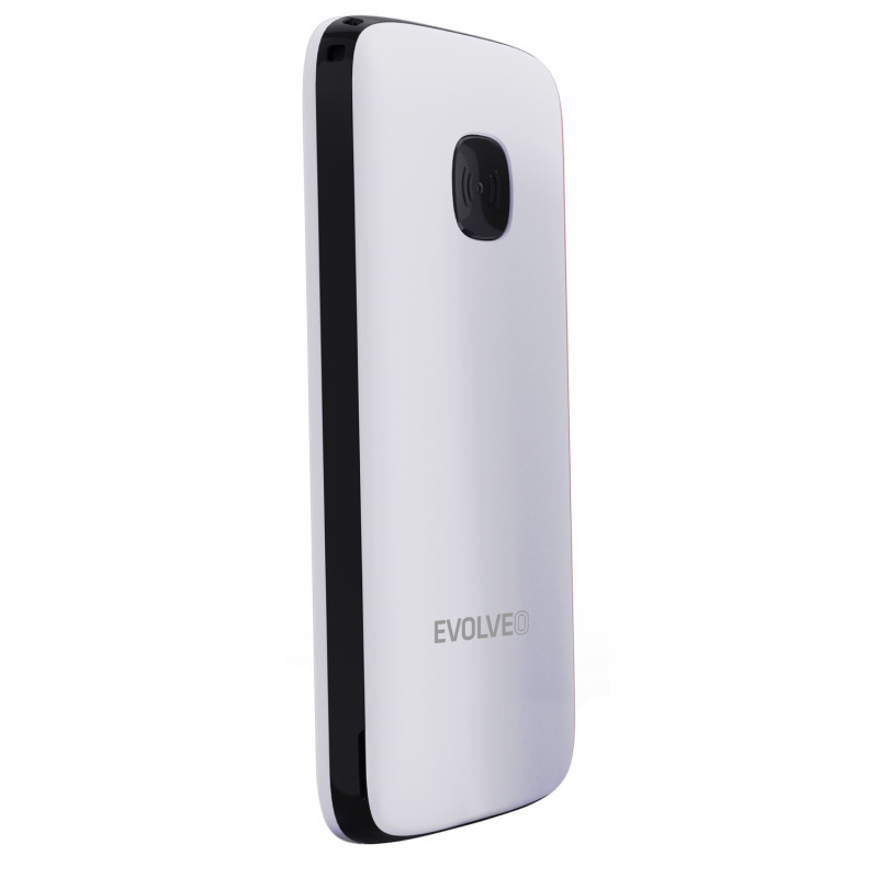 EVOLVEO EasyPhone ID, mobilný telefón pre seniorov, biela