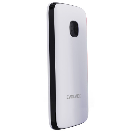 EVOLVEO EasyPhone ID, mobilný telefón pre seniorov, biela
