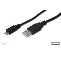 PromiumCord Kábel micro USB 2.0, A-B 1,5m kábel navrhnutý pre rýchle nabíjanie