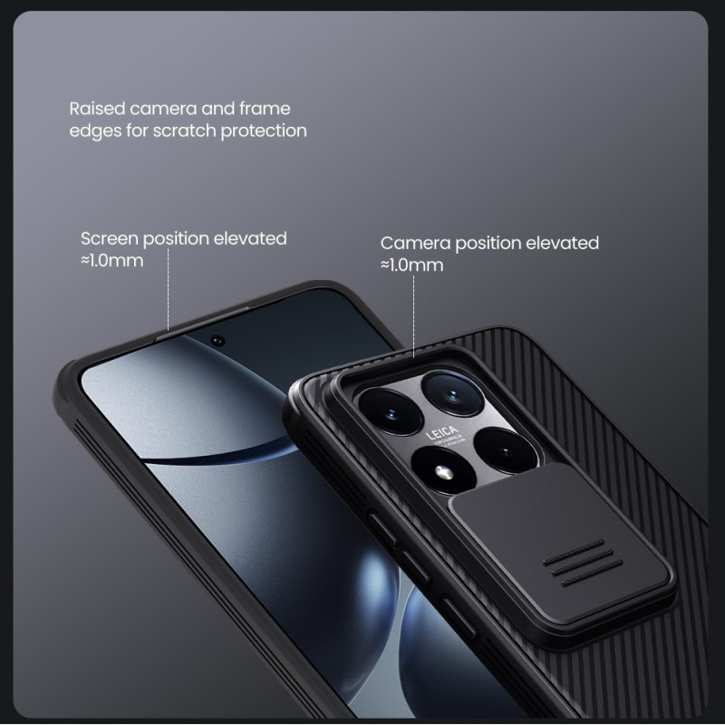 Nillkin CamShield PRO Zadný Kryt pre Xiaomi 14T Black