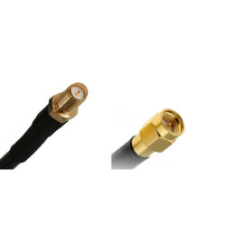 Pigtail RF240 1m - RSMA female   SMA male