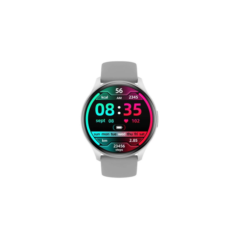 CARNEO Gear+ Essential 2nd Gen/44mm/Silver/Šport Band/Gray