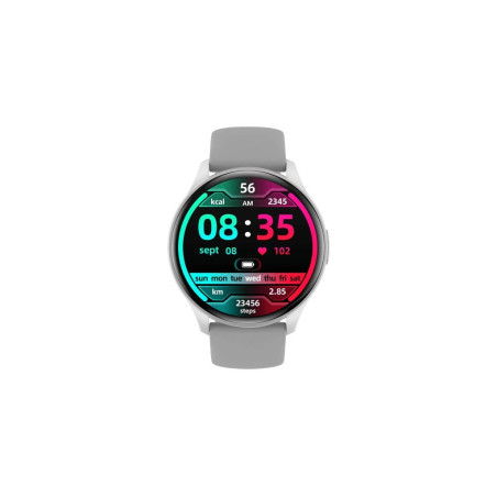 CARNEO Gear+ Essential 2nd Gen/44mm/Silver/Šport Band/Gray