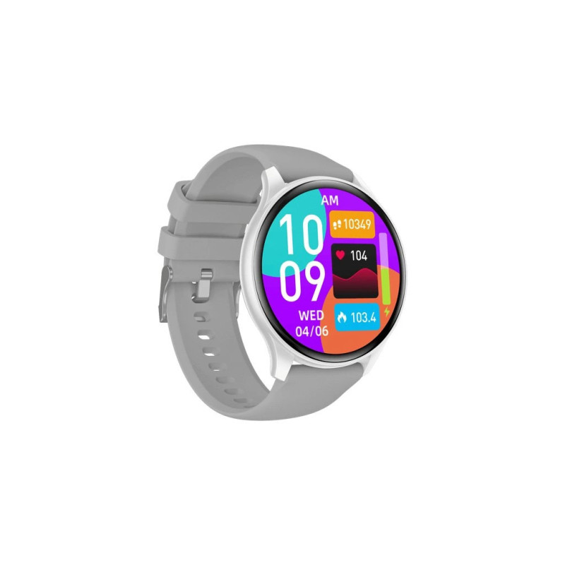 CARNEO Gear+ Essential 2nd Gen/44mm/Silver/Šport Band/Gray