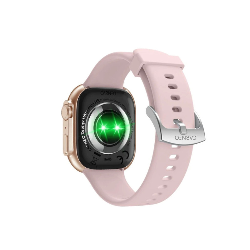 CARNEO Zephyr Ultra mini HR+/Rose Gold/Šport Band/Pink