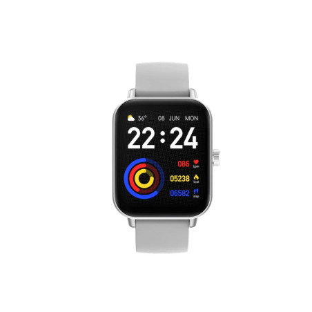 CARNEO Versa HR+/Silver/Šport Band/White