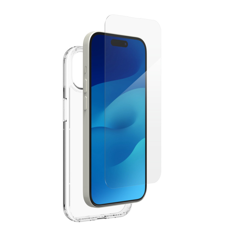 ZAGG Invisible Shield Ochranné sklo Elite 360 Bundle iPhone 15 - priehľadný