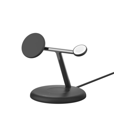 Belkin BOOST CHARGE PRO Qi2, 15W 3v1 magnetický stojan, čierny