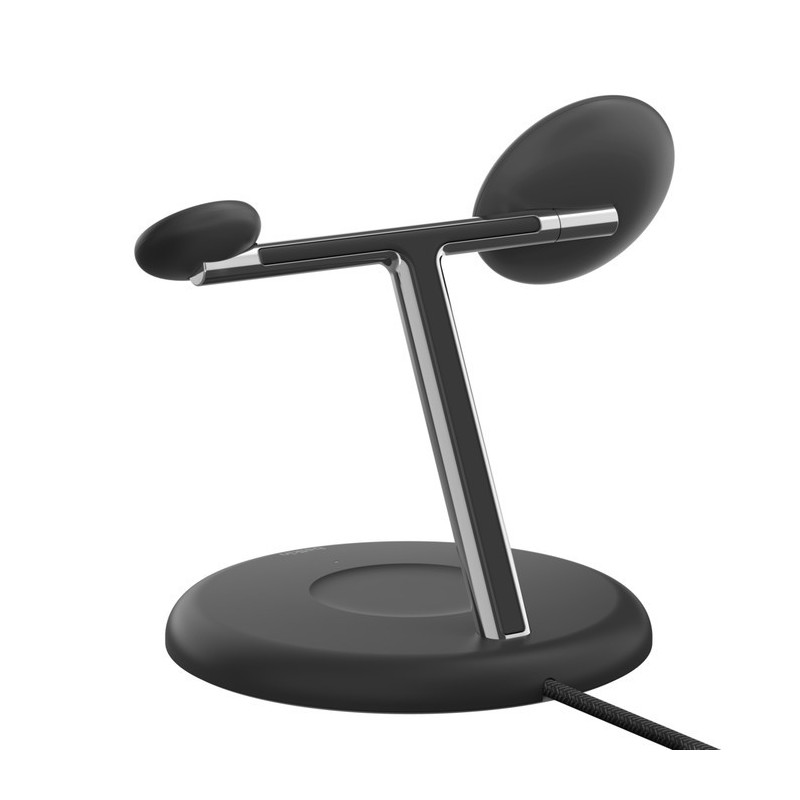 Belkin BOOST CHARGE PRO Qi2, 15W 3v1 magnetický stojan, čierny