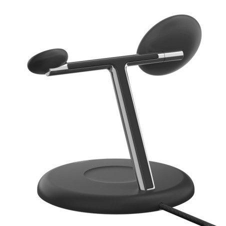 Belkin BOOST CHARGE PRO Qi2, 15W 3v1 magnetický stojan, čierny