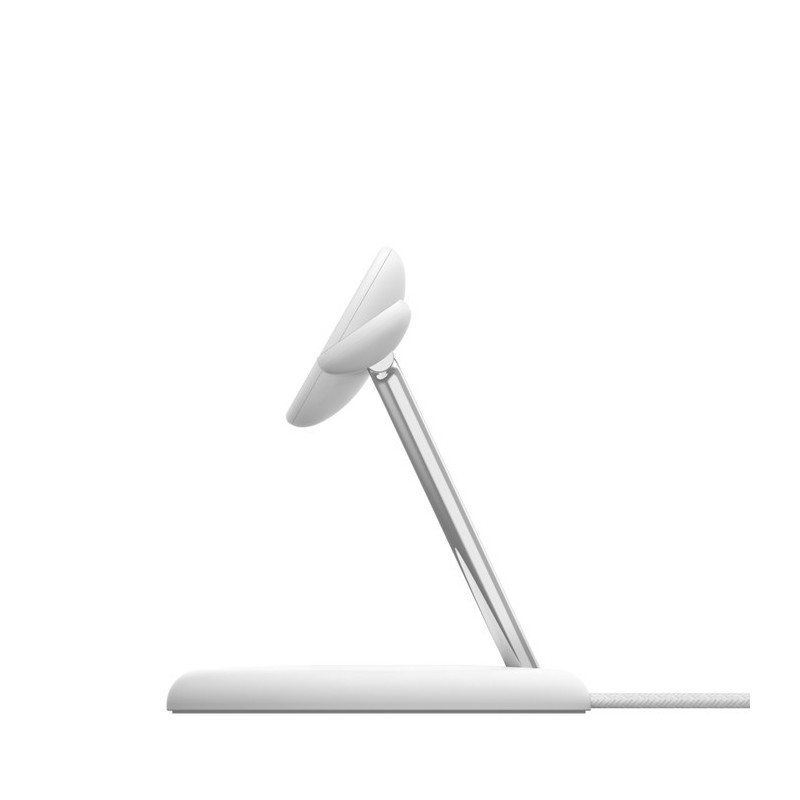 Belkin BOOST CHARGE PRO Qi2, 15W 3v1 magnetický stojan, biely