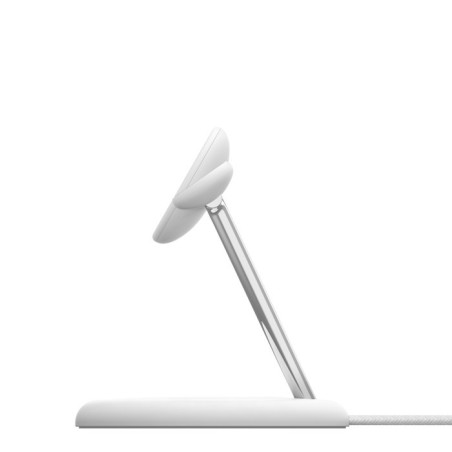 Belkin BOOST CHARGE PRO Qi2, 15W 3v1 magnetický stojan, biely