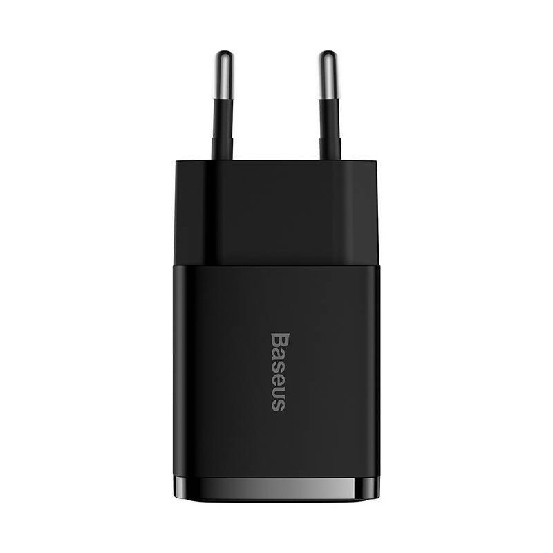 Baseus nabíjačka do siete Compact 2xUSB 10,5W čierna