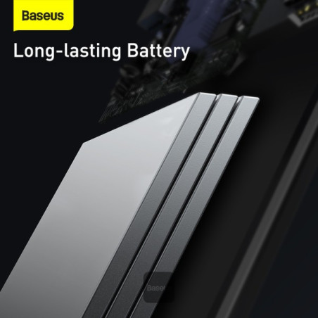 Baseus power banka Super Energy Air 10000 mAh so štartovacími káblami čierna