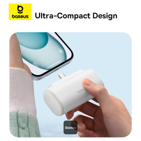Baseus power banka 5000mAh 20W USB-C biela