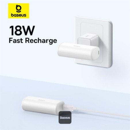 Baseus power banka 5000mAh 20W USB-C biela