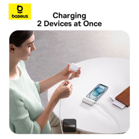 Baseus power banka 5000mAh 20W USB-C biela