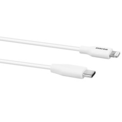 AVACOM MFIC-40W kábel USB-C - Lightning, MFi certifikácia, 40cm, biela