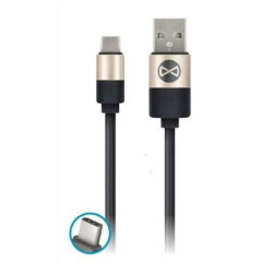 Dátový kábel Forever Modern USB USB-C 1m 2A čierny