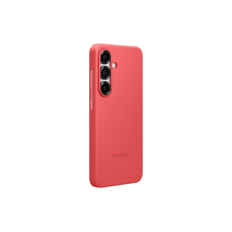 Samsung Silikónový zadný kryt pre Galaxy S25 Red