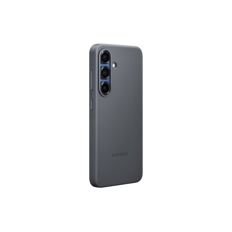 Samsung Ochranný kryt z vegánskej kože pre Galaxy S25 Black