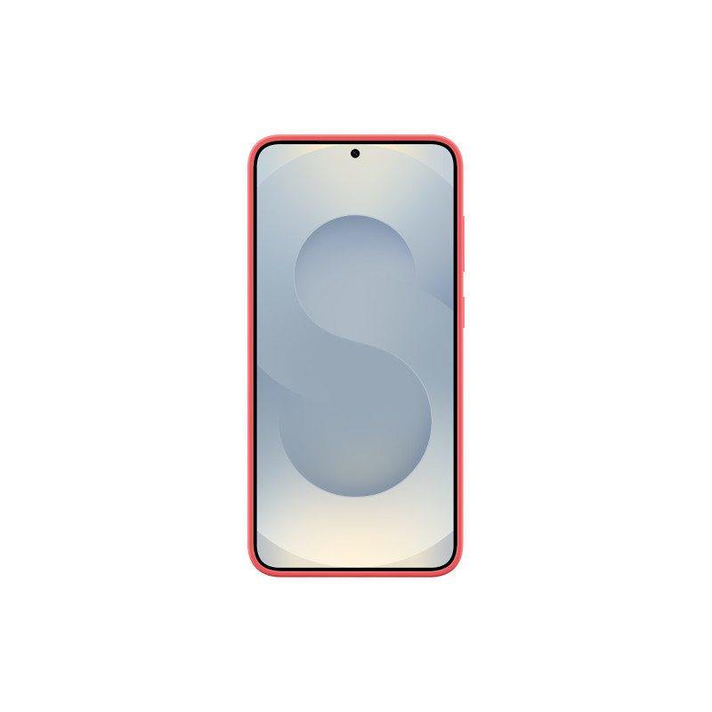 Samsung Silikónový zadný kryt pre Galaxy S25+ Red