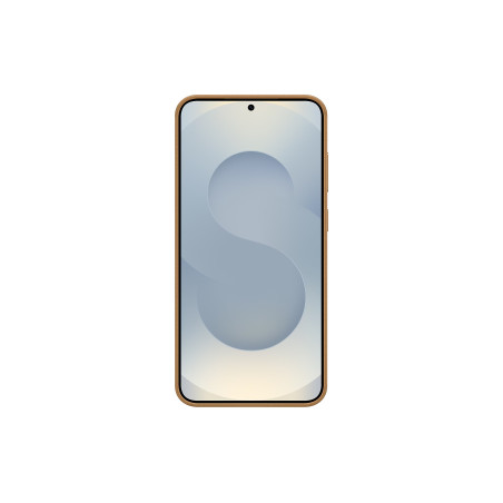 Samsung Ochranný kryt z vegánskej kože pre Galaxy S25+ Brown