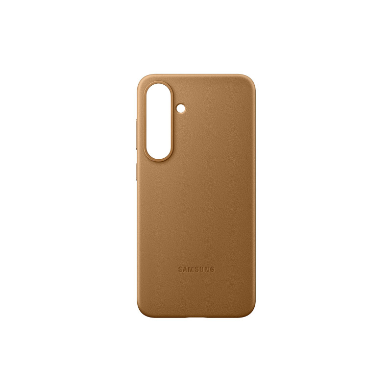 Samsung Ochranný kryt z vegánskej kože pre Galaxy S25+ Brown