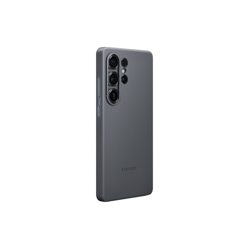 Samsung Ochranný kryt z vegánskej kože pre Galaxy S25 Ultra Black