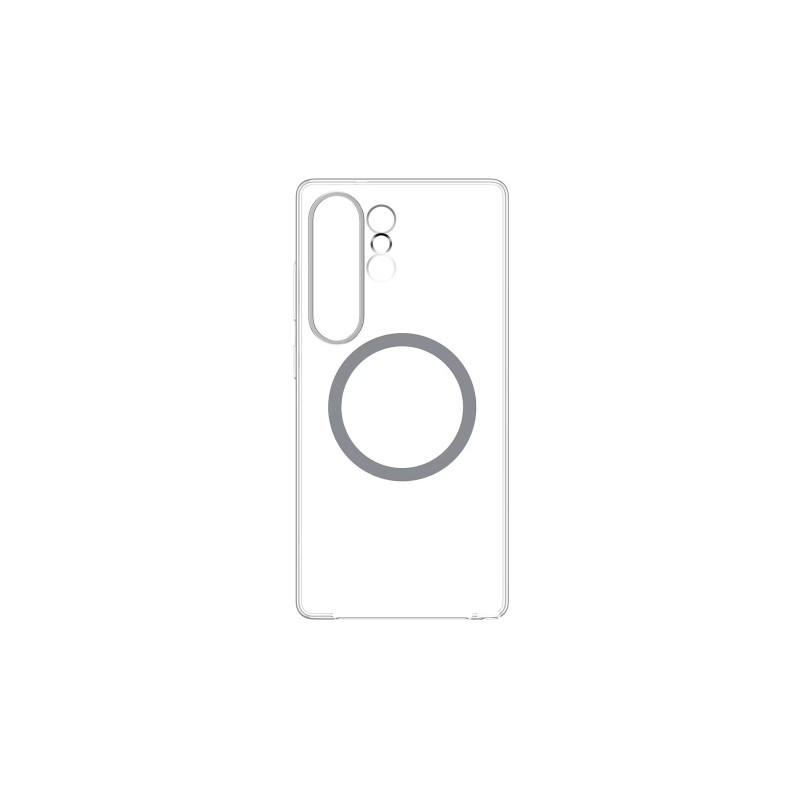 Samsung Priehľadný kryt s magnetickým úchytom pre Galaxy S25 Ultra Transparent