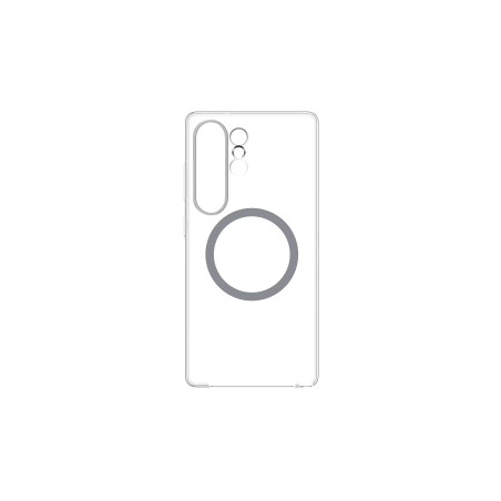 Samsung Priehľadný kryt s magnetickým úchytom pre Galaxy S25 Ultra Transparent